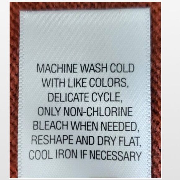 New Chestnut Brown Knit Wool Blend Sweater - Picture 13 of 16